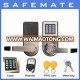 2015 new selling hot sale Cheap price good quality Password+Key+RF card Remote Control smart Door Lock